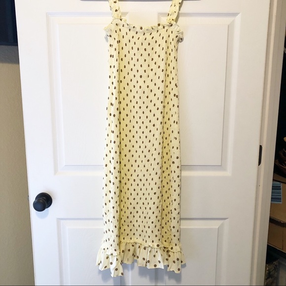 NWT Faithfull The Brand Nadine Midi Dress - Picture 2 of 7